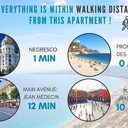 아파트 Nestor&jeeves - Riviera - - Very Close Sea